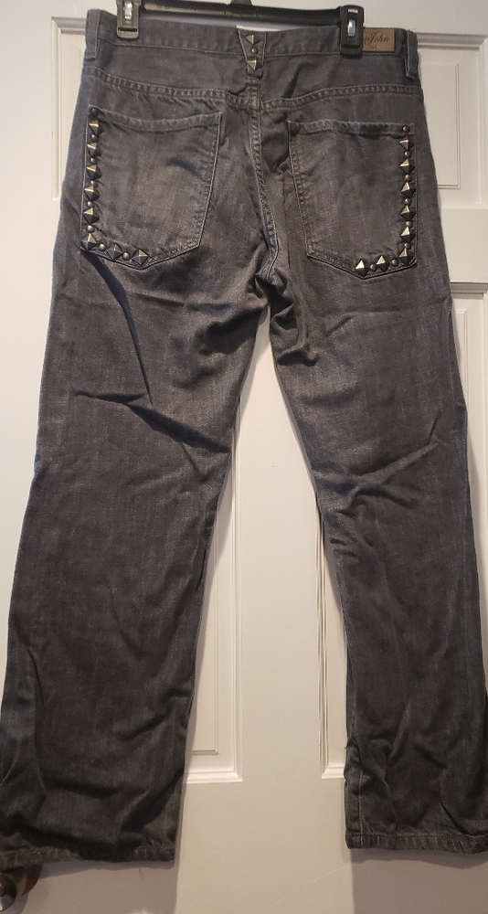 Sean John Mens Grey Jeans
